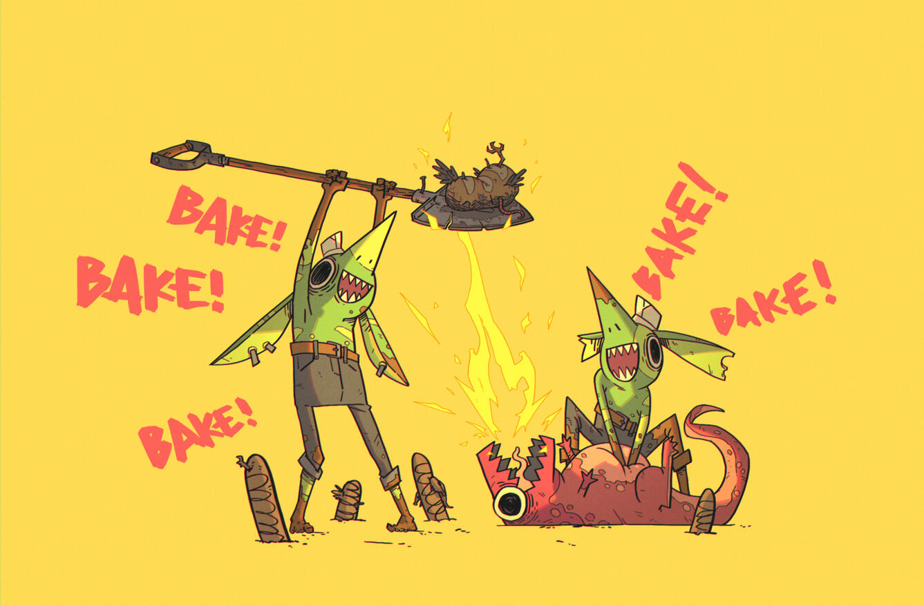 OC - Goblin Bakers
