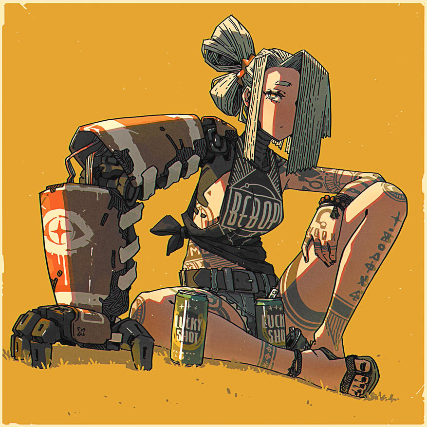 Deadlock Fanart - Bebop but Waifu...